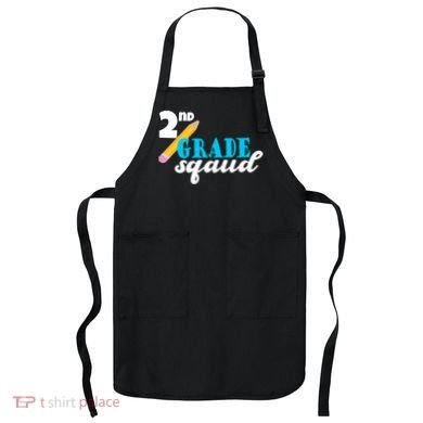 2nd Grade Squad School Pencil Apron
