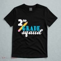 2nd Grade Squad School Pencil T-Shirt thumb 5
