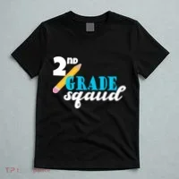 2nd Grade Squad School Pencil T-Shirt thumb 5