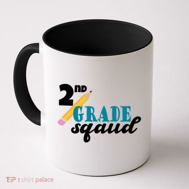 2nd Grade Squad School Pencil Coffee Mug