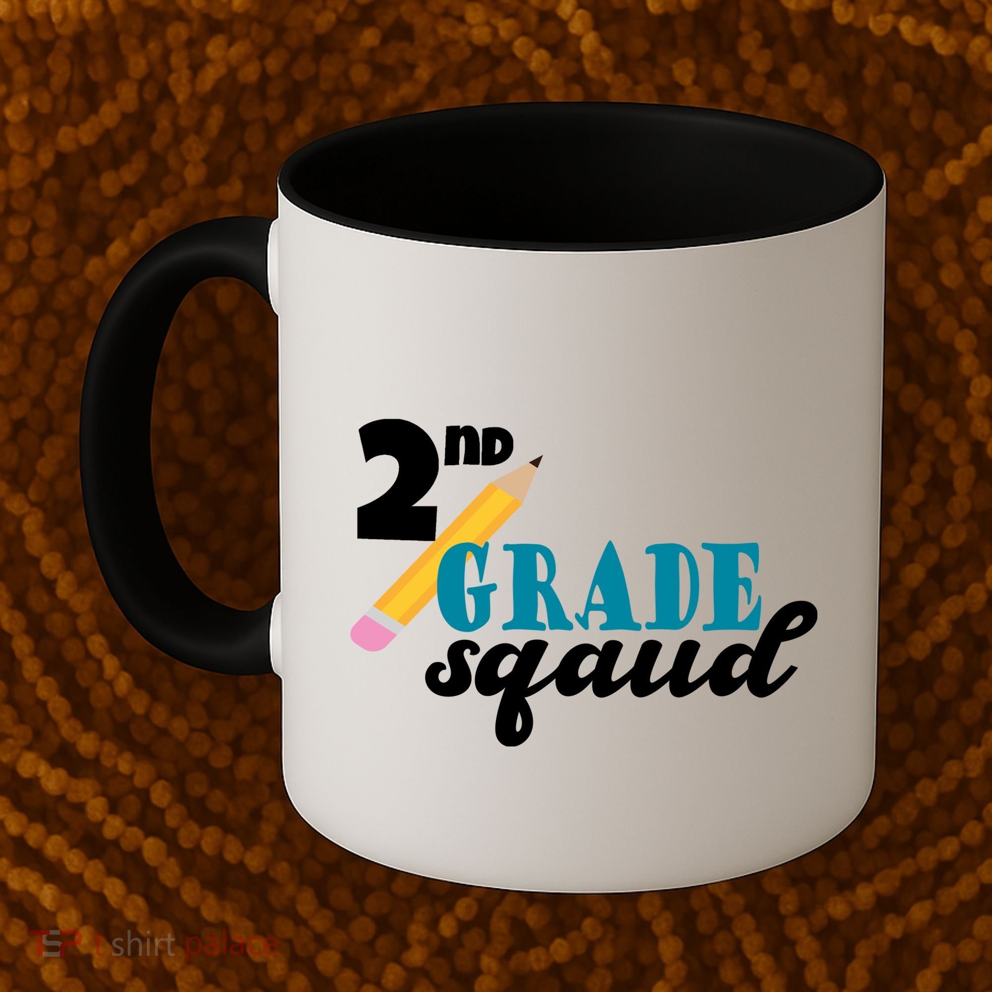 2nd Grade Squad School Pencil Coffee Mug