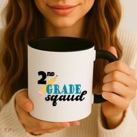 2nd Grade Squad School Pencil Coffee Mug thumb 3