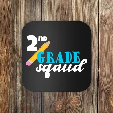 2nd Grade Squad School Pencil Coaster