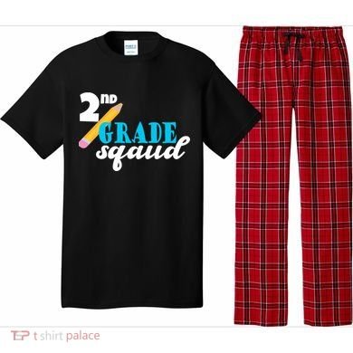 2nd Grade Squad School Pencil Pajama Set