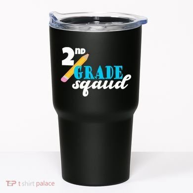 2nd Grade Squad School Pencil Tumbler