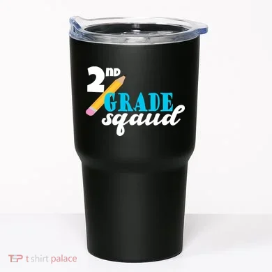 2nd Grade Squad School Pencil Tumbler