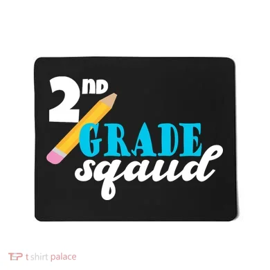 2nd Grade Squad School Pencil Mousepad