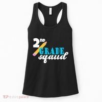 2nd Grade Squad School Pencil Women's Tank Top thumb 0