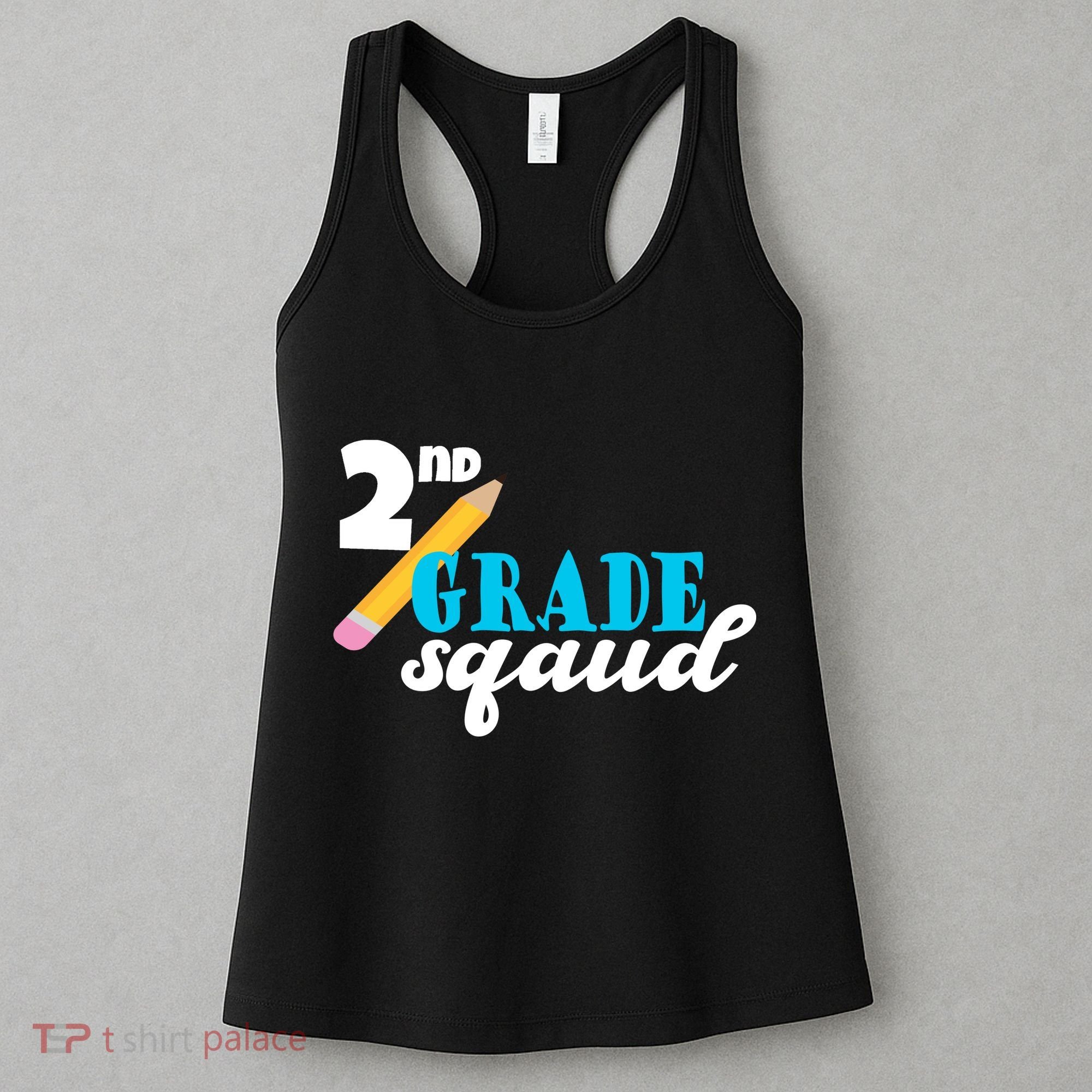 2nd Grade Squad School Pencil Women's Tank Top