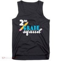 2nd Grade Squad School Pencil Tank Top thumb 0