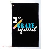 2nd Grade Squad School Pencil Golf Towel thumb 0