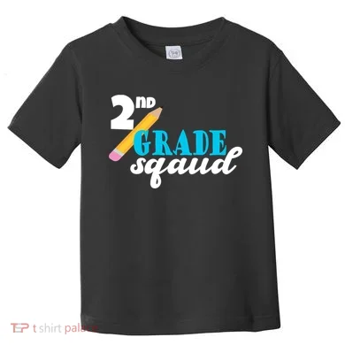2nd Grade Squad School Pencil Toddler T-Shirt