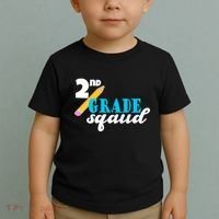 2nd Grade Squad School Pencil Toddler T-Shirt thumb 2