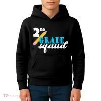 2nd Grade Squad School Pencil Kids Hoodie thumb 4
