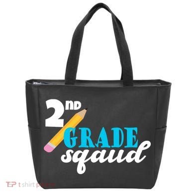 2nd Grade Squad School Pencil Tote Bag