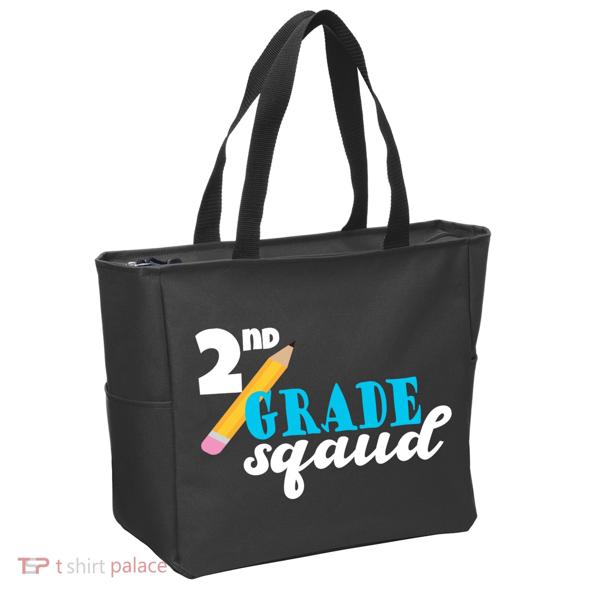 2nd Grade Squad School Pencil Tote Bag