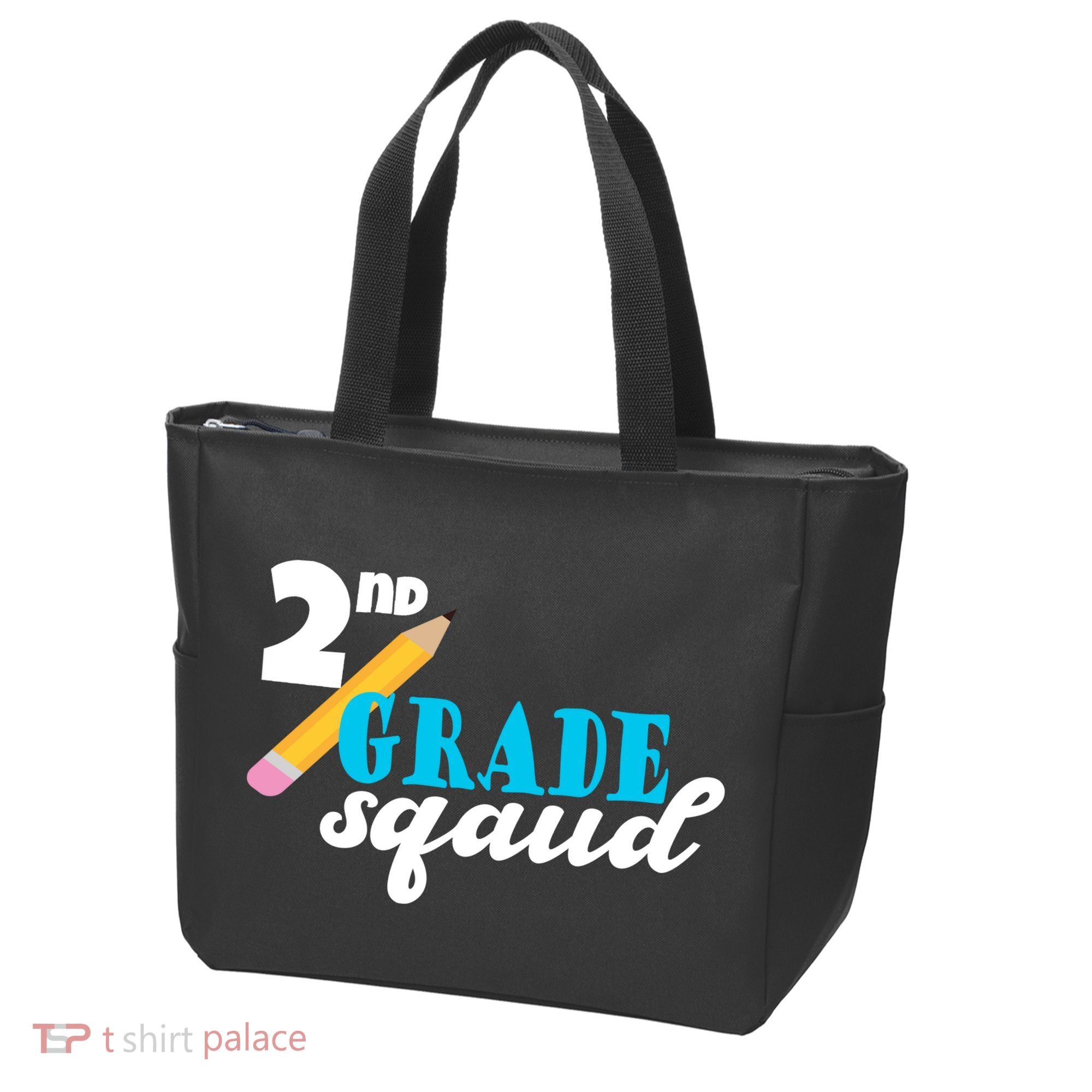 2nd Grade Squad School Pencil Tote Bag