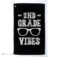 2nd Grade Vibes Golf Towel thumb 0