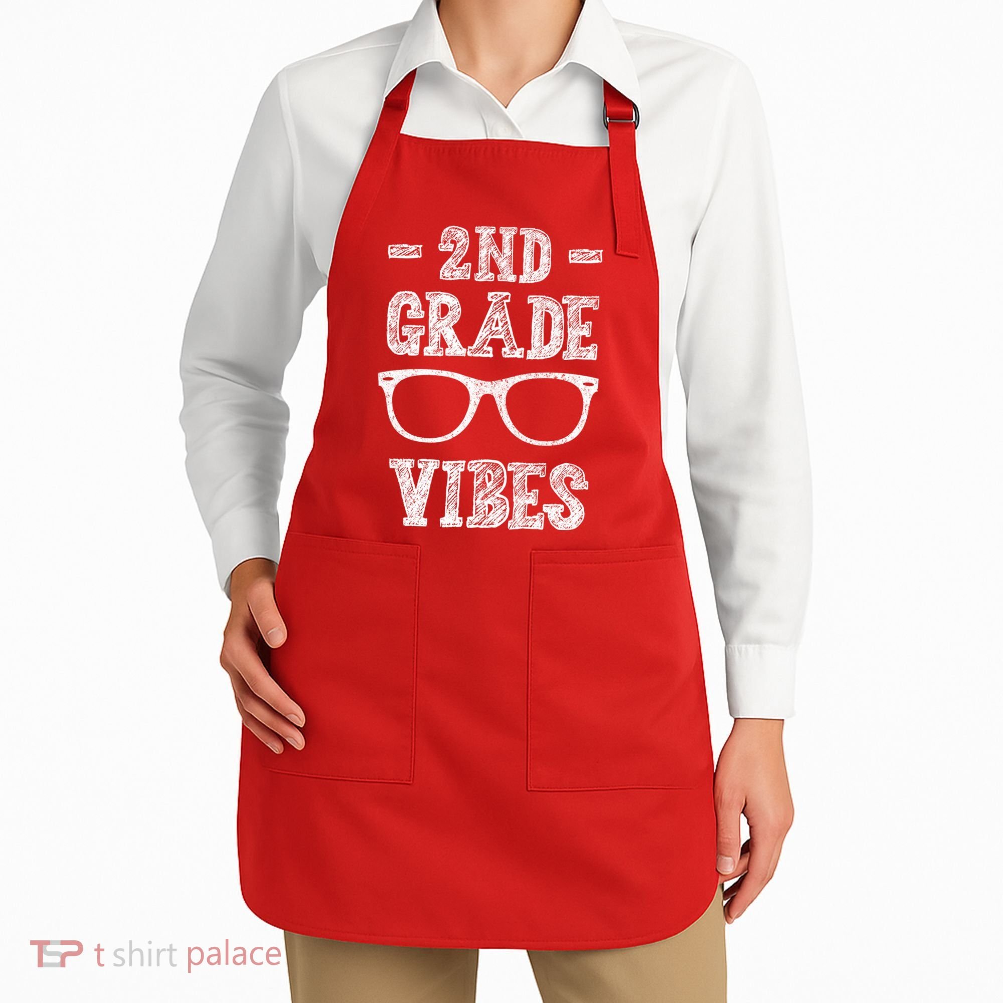 2nd Grade Vibes Apron