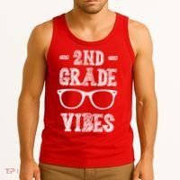 2nd Grade Vibes Tank Top thumb 3