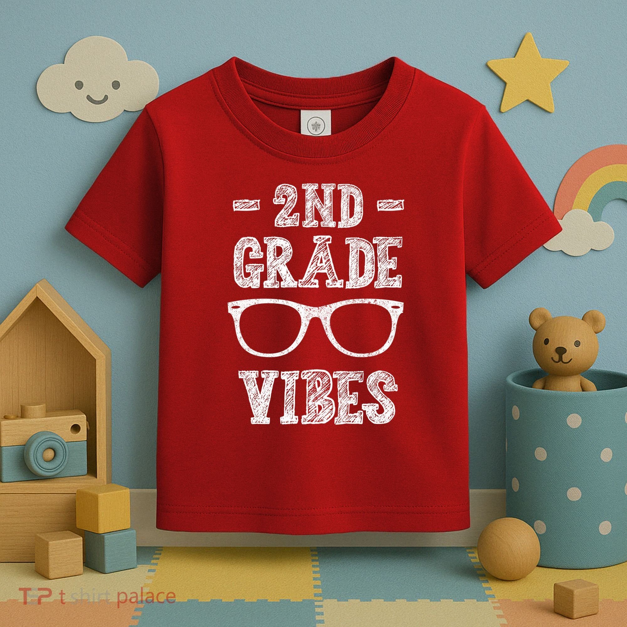 2nd Grade Vibes Toddler T-Shirt