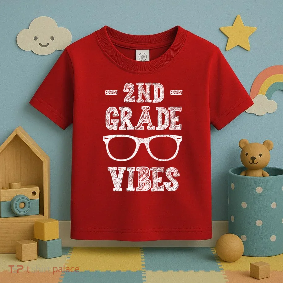 2nd Grade Vibes Toddler T-Shirt