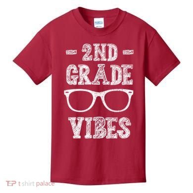 2nd Grade Vibes Kids T-Shirt