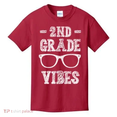 2nd Grade Vibes Kids T-Shirt