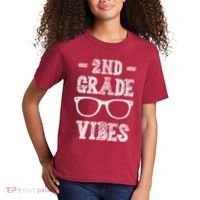 2nd Grade Vibes Kids T-Shirt thumb 2