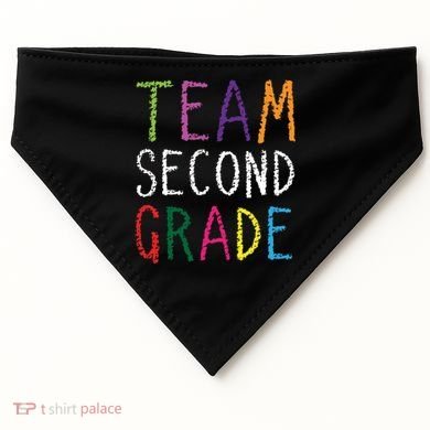 2nd Team Second Grade USA-Made Doggie Bandana