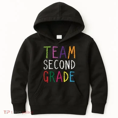 2nd Team Second Grade Kids Hoodie