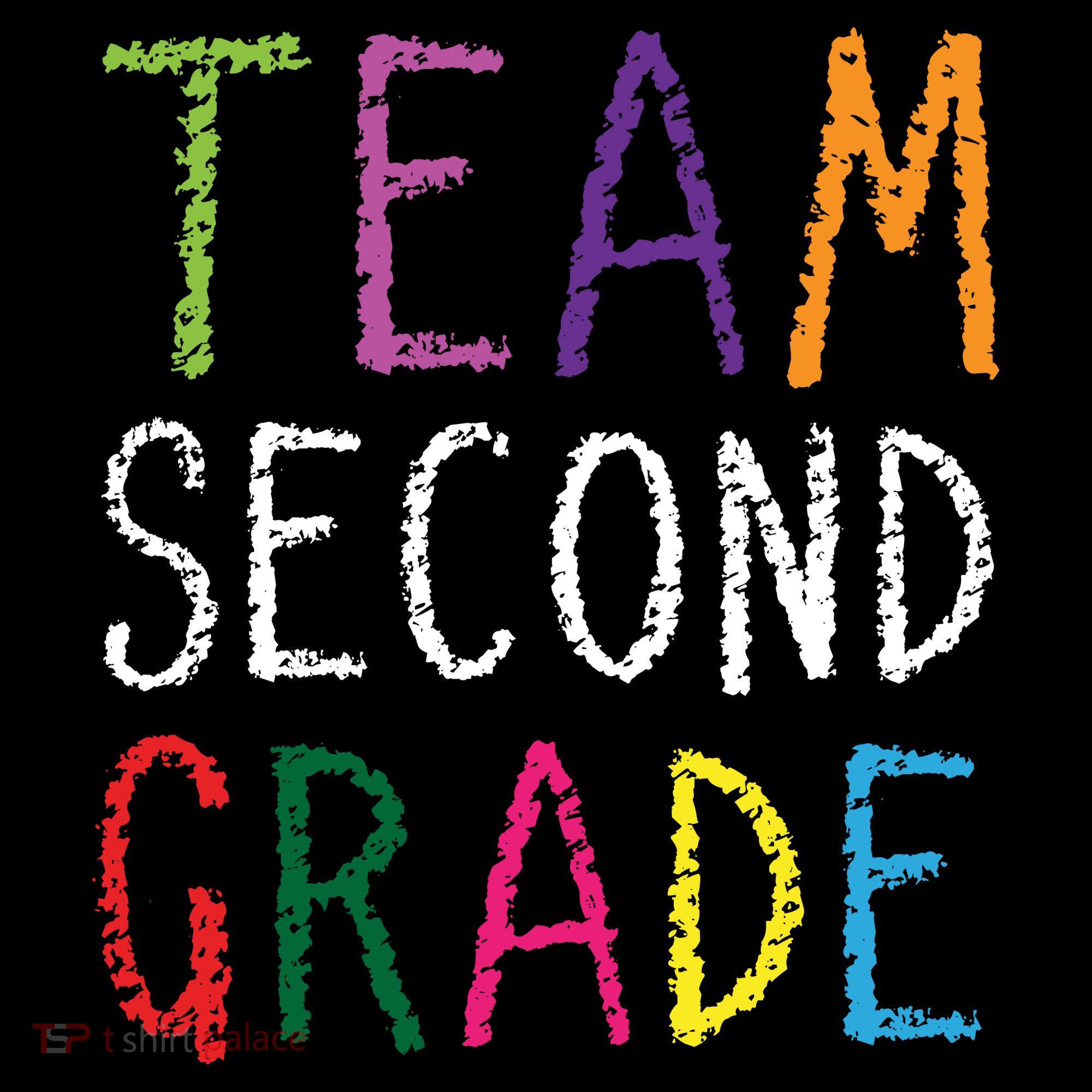 2nd Team Second Grade Kids Long Sleeve Shirt