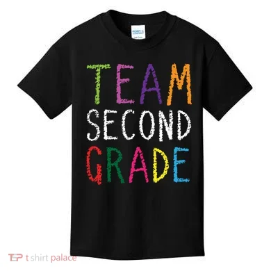 2nd Team Second Grade Kids T-Shirt