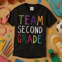 2nd Team Second Grade Kids T-Shirt thumb 3