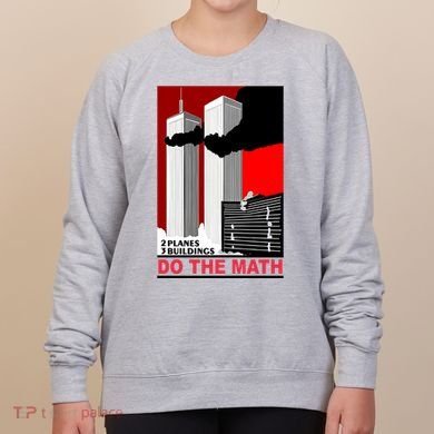 2 Planes 3 Buildings Do The Math Women's Sweatshirt