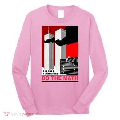 2 Planes 3 Buildings Do The Math Long Sleeve Shirt