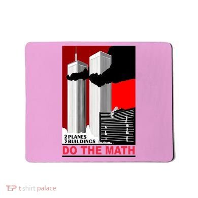 2 Planes 3 Buildings Do The Math Mousepad