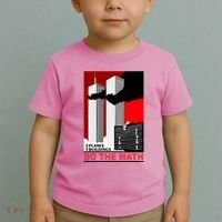 2 Planes 3 Buildings Do The Math Toddler T-Shirt thumb 2