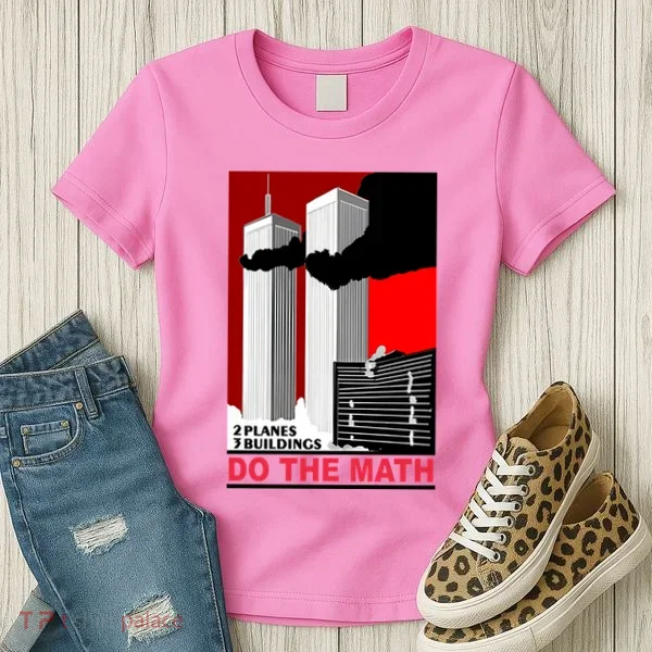 2 Planes 3 Buildings Do The Math Women's T-Shirt