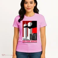 2 Planes 3 Buildings Do The Math Women's T-Shirt thumb 4
