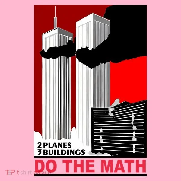 2 Planes 3 Buildings Do The Math Women's T-Shirt