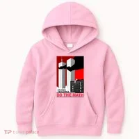 2 Planes 3 Buildings Do The Math Kids Hoodie thumb 0