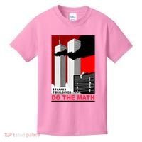 2 Planes 3 Buildings Do The Math Kids T-Shirt thumb 0