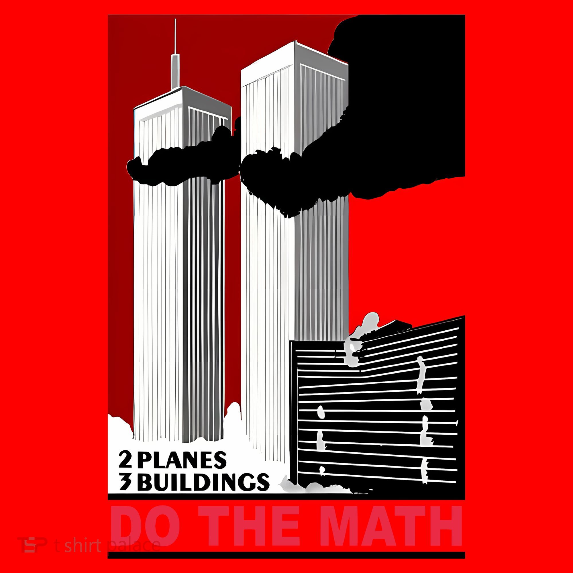 2 Planes 3 Buildings Do The Math Santa Hat