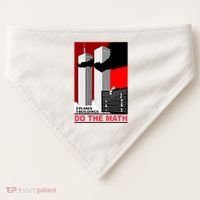 2 Planes 3 Buildings Do The Math USA-Made Doggie Bandana thumb 0