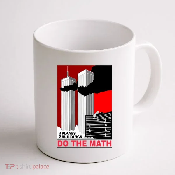 2 Planes 3 Buildings Do The Math Coffee Mug