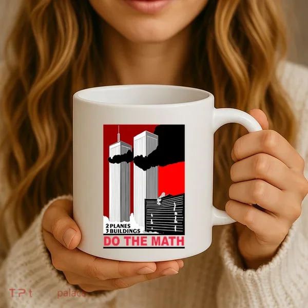 2 Planes 3 Buildings Do The Math Coffee Mug