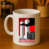 2 Planes 3 Buildings Do The Math Coffee Mug thumb 4