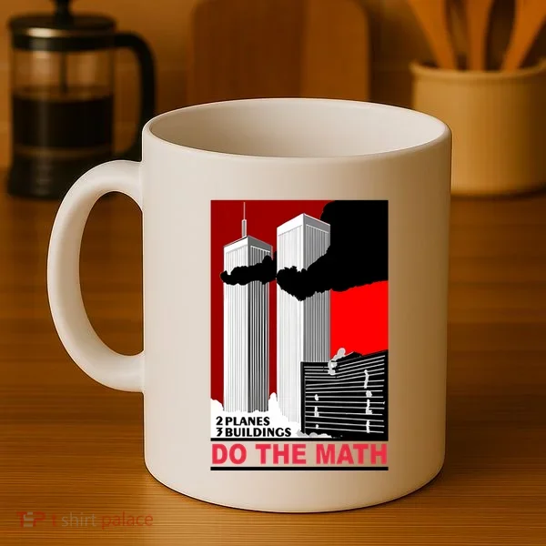 2 Planes 3 Buildings Do The Math Coffee Mug