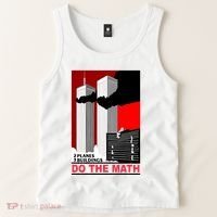 2 Planes 3 Buildings Do The Math Tank Top thumb 2